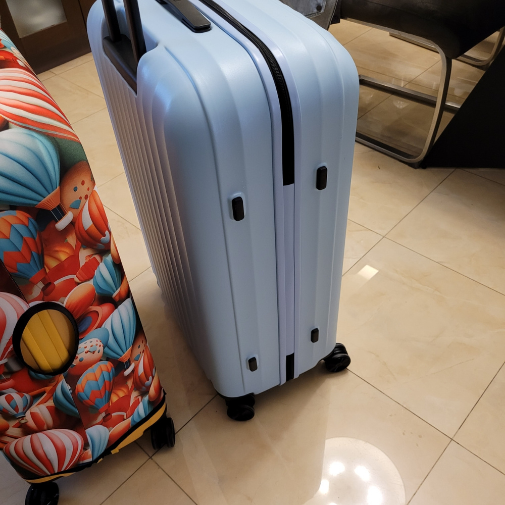 Маленький дорожный чемодан на колесах S для ручной клади, багажа в ...