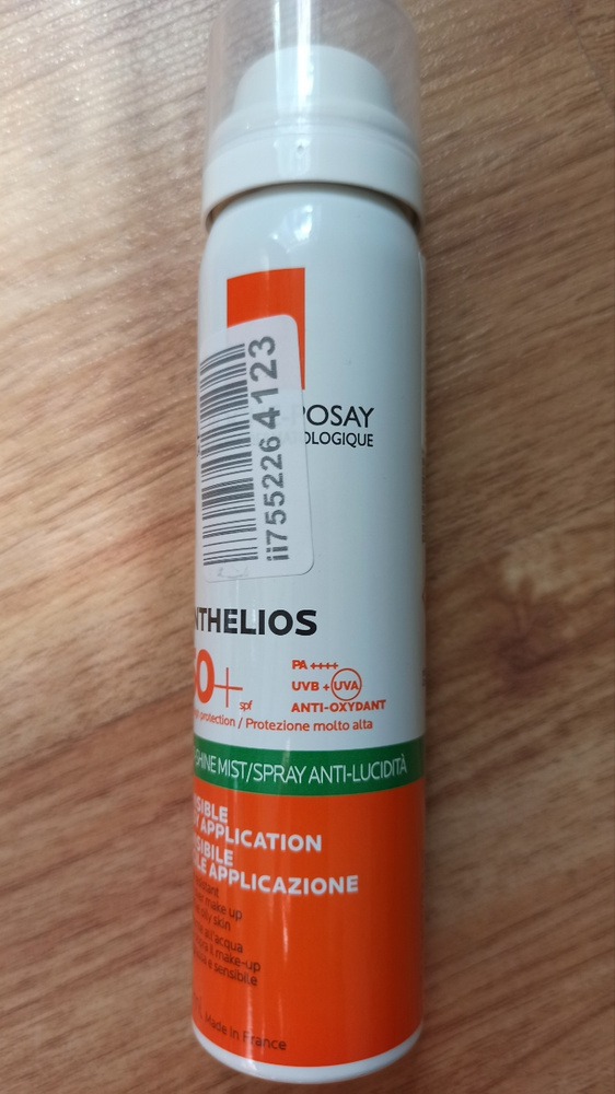 La Roche-Posay Anthelios Матирующий солнцезащитный спрей-вуаль для ...
