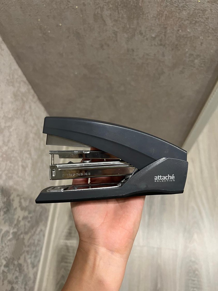 Степлер канцелярский Attache Selection, большой, мощный, скобы № 24/6 ...