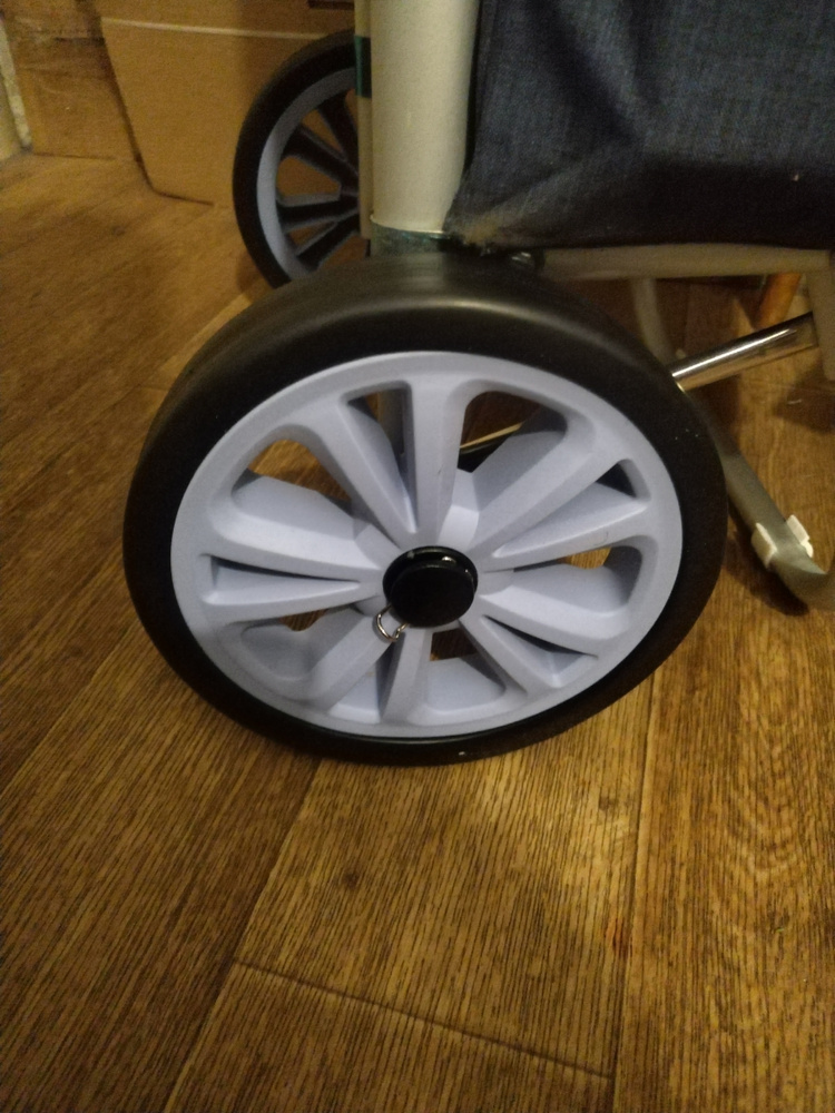 Колесо для тележки 210 мм. С подшипником. Комплект из 2-х штук ...