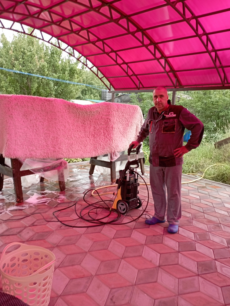 Моечная машина высокого давления Denzel R-180 2200 Вт, 180 бар, 380 л/ч ...