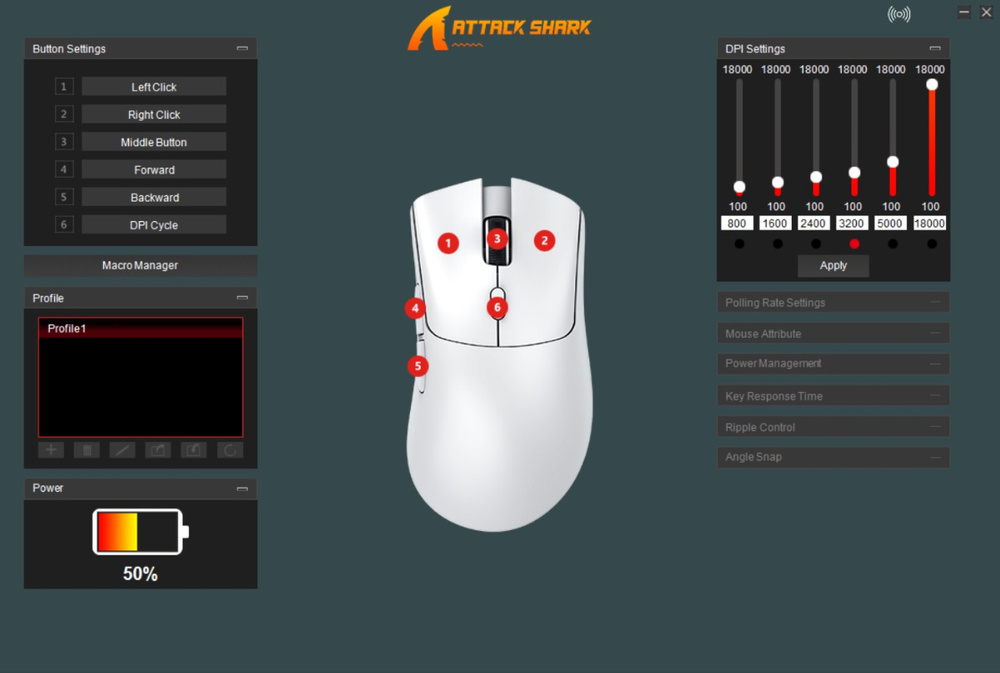 Софт для мышки attack shark x11. Софт для мышки attack shark x11