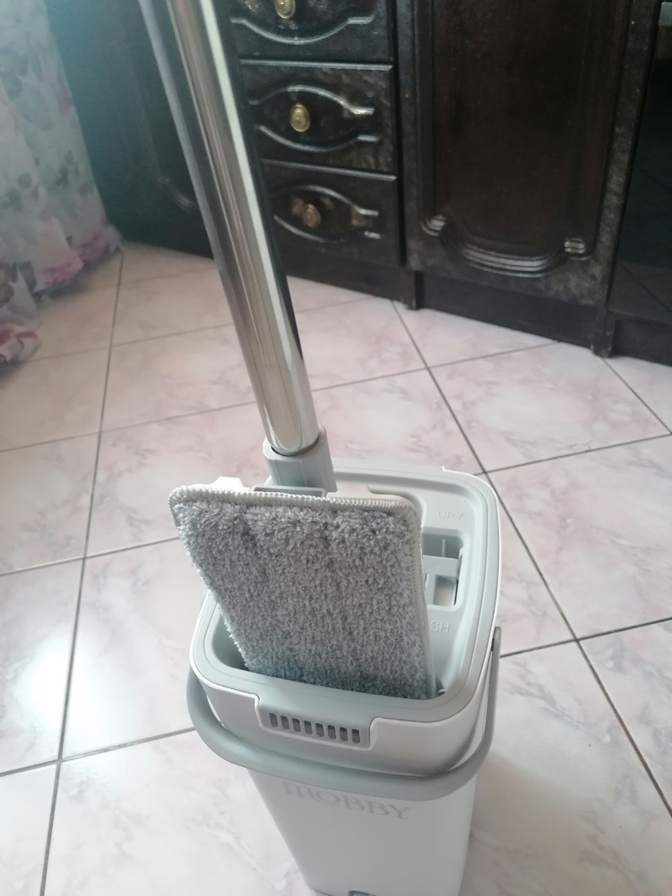 Швабра Mobby, 125 см - купить по низким ценам в интернет-магазине OZON ...