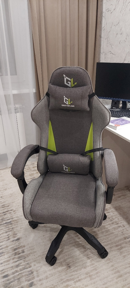 Игровое компьютерное кресло GAMELAB TETRA BREEZE - купить по выгодным ...