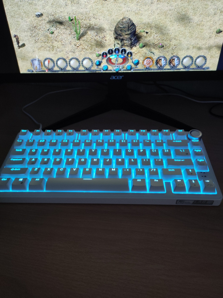 Royal Kludge Игровая клавиатура проводная R75, (Linear), Английская ...