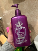 Hempz Молочко для тела разглаживающее HEMPZ Ежевика и Лемонграсс 500ml /HEMPZ Beauty Blackberry & Lemongrass Moisturizer #33, Лилия Т.