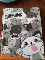 Дневник универсальный для 1-11 классов, Коты #77, Диляра С.