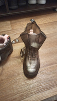 Дождевики чехлы многоразовые на обувь размер 36-37 сапожки на кнопках с защитой от дождя и грязи для детей, женщин, подростков #6, Пелагея С.