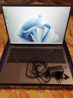Echips Teen Ноутбук 16", Intel Processor N100 (0.8 ГГц), RAM 8 ГБ, SSD 512 ГБ, Intel UHD Graphics, Windows Home, серый, Русская раскладка #1, Мария Р.