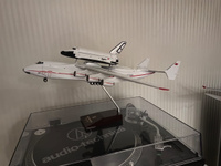 1/200 Ан-225 The space shuttle buran транспортер Мрия Модель самолета 42см Материал сплава #2, Ольга С.