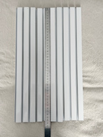 Профиль для москитной сетки рамный алюминиевый белый 0,4 м -10 шт. #41, Алексей