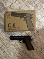 Пневматический пистолет Colt 1911С. Airsoft Gun C.8 металлический страйкбольный, пневматическое оружие #73, Сергей Д.