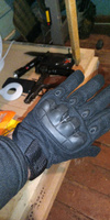 Перчатки тактические военные мужские, защитные для тренировок, черные / размер XL #7, Сергей К.