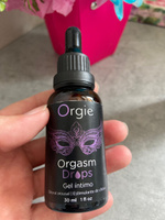 Возбуждающий гель для клитора с ароматом гвоздики Orgie Orgasm Drops, 30 мл. Женский возбудитель с эффектом вибрации #6, Надежда Ш.