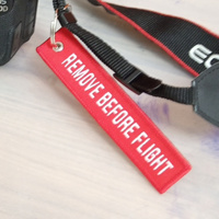 Тканевая ремувка REMOVE BEFORE FLIGHT Изъять Перед полетом #21, Эмиль Ф.