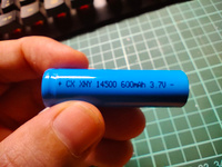 Аккумулятор ICR 14500 Li-ion, 3.7V, 600mAh, 2шт #4, Андрей В.