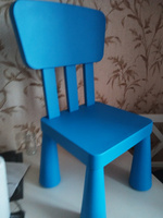 Детский стул Мамонт синий, стул пластиковый со спинкой, от 2 до 6 лет #6, Юлия Б.