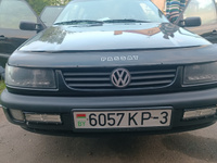 Дефлектор капота Volkswagen PASSAT B4 (1991-1997) / мухобойка на капот Фольксваген пассат б4 #18, Денис П.