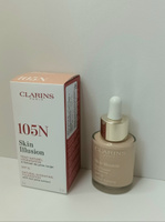 Clarins Skin Illusion Увлажняющий тональный крем с легким покрытием SPF 15, 105 nude, 30 мл #33, Riya V