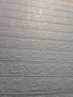 Гибкие настенные панели 3D Премиум, 3MMx70CMх77CM, 12 шт, самоклеящиеся стеновые панели для дома, светлый кирпич #2, Алёна