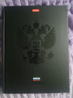 Тетрадь в твердом переплете 80л 167*216мм 5-цветный блок, 3D лак, клетка -Россия- #4, Наталья П.