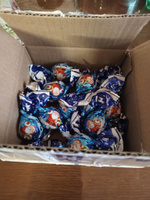 Конфеты шоколадные Дед мороз синий с начинкой Лесной орех 200 гр в коробке #4, Ирина Л.