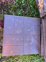 Плитка тротуарная полимерпесчаная, 3 шт, 330*330*20, Шоколадная #7, Лидия С.