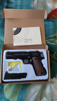 Пневматический пистолет Colt 1911С. Airsoft Gun C.8 металлический страйкбольный, пневматическое оружие #70, Татьяна С.