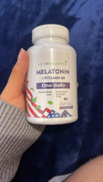 Мелатонин 3 мг для нормализации сна, успокоительное, снотворное для взрослых с витамином В6, комплекс витаминов, бады для женщин и мужчин Melatonin, 90 капсул #3, Диана Л.