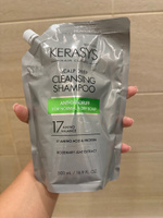 Шампунь против перхоти освежающий Керасис Scalp Deep Cleansing Shampoo Anti-Dandruff for Normal & Dry Scalp для нормальных и сухих волос (в мягкой упаковке), 500 мл #8, Виктория О.