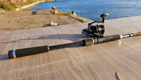 Спиннинг для рыбалки 13 Fishing Fate Black - 9' H 20-80g Spin rod - 2pc #3, Рустам Д.