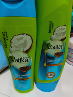 Dabur Vatika Комплект: шампунь и кондиционер для волос Кокос и касторовое масло / Coconut and castor Дабур Ватика 200 мл + 200 мл #20, Ксения Г.