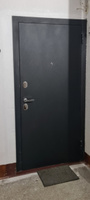 Дверь входная металлическая Foreman Ф-8 2050х960 Правая Black silk - Дуб Белый тепло-шумоизоляция, антикоррозийная защита для квартиры и дома УТ-00082816 #7, Артем К.