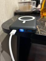 Повербанк 10000mah. Power bank. Повербанк для айфона. Внешний аккумулятор для iphone с быстрой беспроводной зарядкой. #39, Ганеева Татьяна