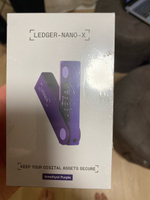 Аппаратный криптокошелек Ledger Nano X Amethyst Purple 2024 - холодный кошелек для криптовалют #35, Максим Ц.