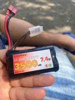 Аккумулятор Li-ion 7.4V 3500mAh для Remo Hobby 1/16, Smax, S-Evor, Rocket, Dingo #21, Дмитрий О.