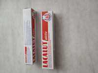 LACALUT aktiv, профилактическая зубная паста, набор 75 мл х 2шт #5, Светлана Т.