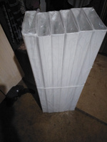 Комплект воздуховодов 6 шт, для вытяжки плоские прямоугольные ВЕНТС 60х204 мм, ПВХ пластик, длина 1 метр, белый #1, Дмитрий М.