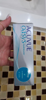 Контактные линзы ACUVUE, 1 Day Acuvue Oasys with HYDRALUXE , однодневные, -3.75 / 14.3 / 9.0, 30 шт. #35, Мария Ч.