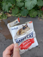 Паучи Happy Cat Sterilised для стерилизованных кошек, кусочки в соусе с говядиной (85гр х 24шт) #70, Александра В.