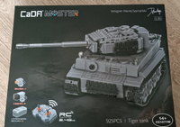 Double Eagle Конструктор Танк Tiger 1:35 на р/у 925 деталей C61071W с 8 лет #4, Кул К.