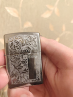 Зажигалка бензиновая ZIPPO 352 Venetian + Бензин для зажигалки топливо 125 мл #31, Константин М.