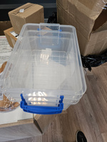 Пластиковый контейнер 3 шт Elfplast "Fresh Box" 236 прозрачный 8 л, универсальный для хранения, пищевой с плотно прилегающей крышкой #16, Наталья