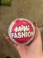 Игровой набор шар-сюрприз ZURU 5 SURPRISE MINI BRANDS Mini Fashion Серия 1, игрушки для девочек, 3+, 77198 #71, Анастасия Ч.