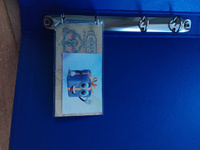 Папка "Коллекция", синяя, 25 мм, механизм на корешке, без листов, формат Оптима. Альбом для монет, банкнот, значков #8, Анна Я.