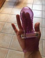 Насадка на член для секса с вибрацией для мужчин, вибратор на палец для женщин, секс игрушка для двоих 18+ #3, Альбина А.