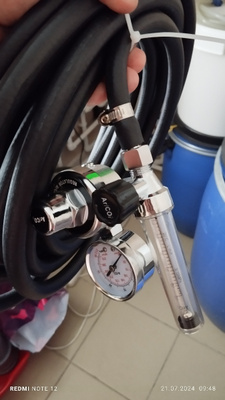 Шланг кислородный 9 мм 5 метров (III класс-9-2,0 МПа) Рукав для газовой ...