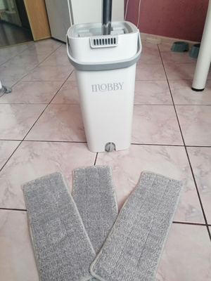 Швабра с отжимом и ведром Mobby для мытья полов купить на OZON по ...