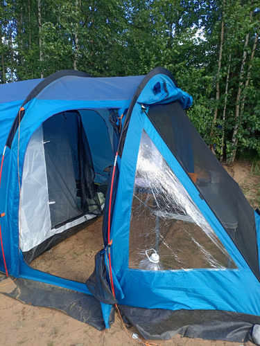 Палатка 3-местная туристическая 3-х местная с большим тамбуром 1909-3 ...