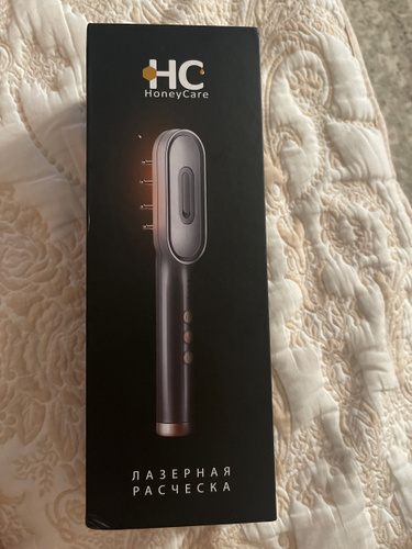 HoneyCare Дарсонваль Расческа-массажер лазерная для роста волос ...